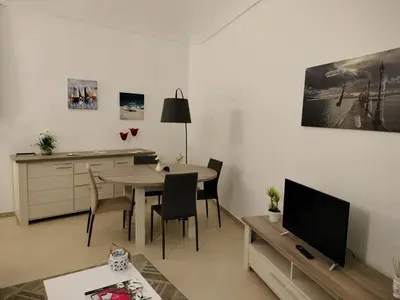 TV o dispositivi per l'intrattenimento presso Sunset Ortigia-locazione turistica