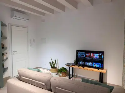 TV o dispositivi per l'intrattenimento presso Aglaia apartment residence delle tre grazie