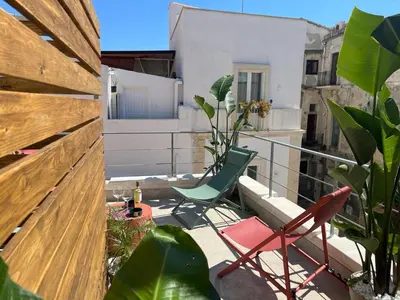 Balcone o terrazza di Aglaia apartment residence delle tre grazie