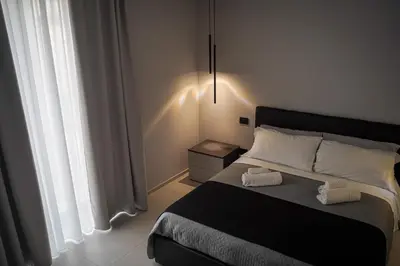 Letto o letti in una camera di Jay House