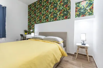 Letto o letti in una camera di Al castello-independent house