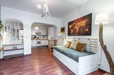 Cucina o angolo cottura di GuestHost - Casa Giuffri - Castello Ursino Flat with Balcony