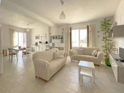 Area soggiorno di Villa Nesea Marzamemi