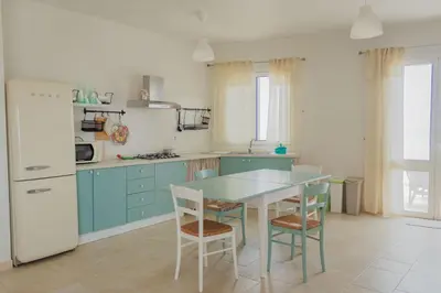 Cucina o angolo cottura di Villa Nesea Marzamemi