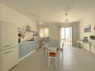 Cucina o angolo cottura di Villa Nesea Marzamemi