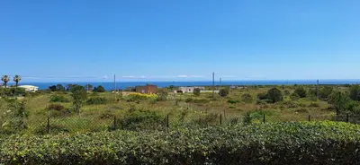 Paesaggio naturale nelle vicinanze della villa