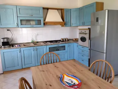 Cucina o angolo cottura di Villa Palma Nana al Plemmirio