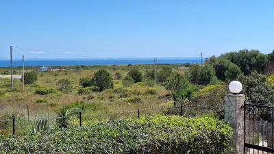 Paesaggio naturale nelle vicinanze della villa