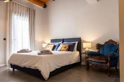 Letto o letti in una camera di Casa dell'Arte Modica