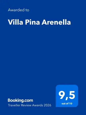 Certificato, attestato, insegna o altro documento esposto da Villa Pina Arenella