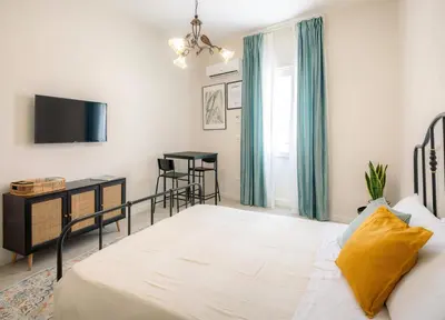 Letto o letti in una camera di Zabbara