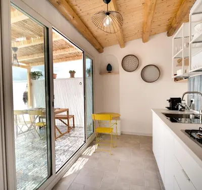 Cucina o angolo cottura di Vico Larzio 6 