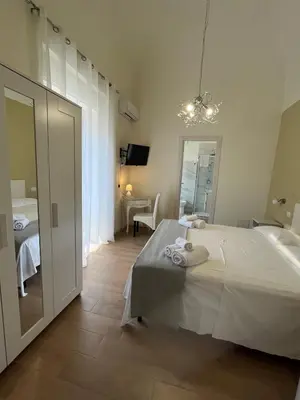 Letto o letti in una camera di Casa del sole