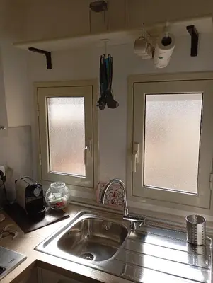 Cucina o angolo cottura di Casa Matea
