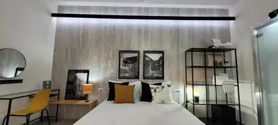 Letto o letti in una camera di La dimora di Proserpina