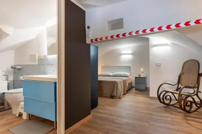 Letto o letti in una camera di La Trave