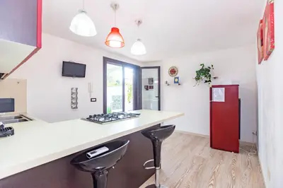 Cucina o angolo cottura di Villa Urania by Ortigia Apartments