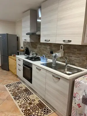 Cucina o angolo cottura di Leontini house