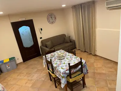Area soggiorno di Leontini house