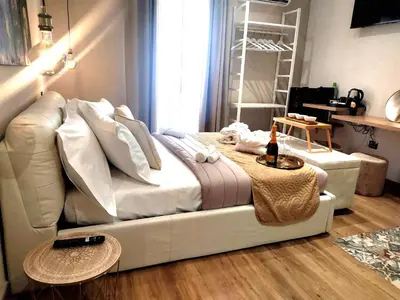 Area soggiorno di Ti Scialíi Suites Rooms and Relax