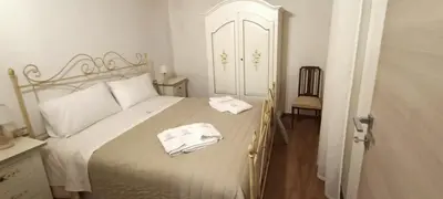 Letto o letti in una camera di Casetta Castelvecchio