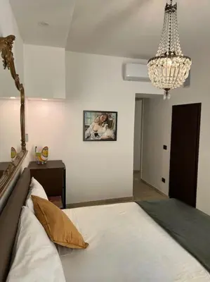 Letto o letti in una camera di La Dimora Degli Angeli