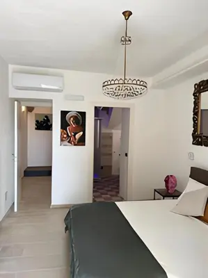 Letto o letti in una camera di La Dimora Degli Angeli