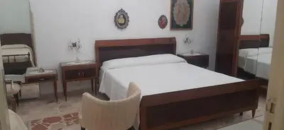 Letto o letti in una camera di Casa della nonna Marina