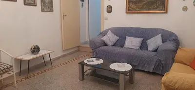 Area soggiorno di Casa della nonna Marina