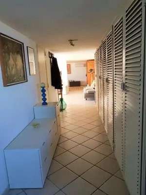 Letto o letti in una camera di Villa al mare sulla scogliera