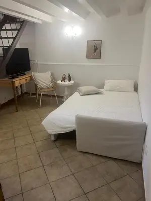 Letto o letti in una camera di Ortigia_corte d'avolio