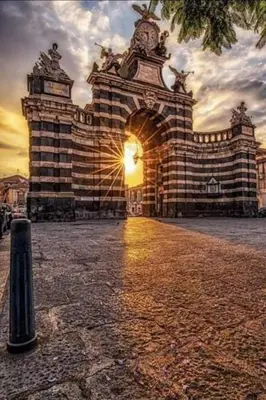 Alba o tramonto visti dall'interno della casa vacanze o dai dintorni
