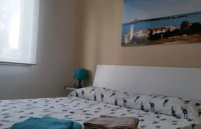 Letto o letti in una camera di Ville Emma