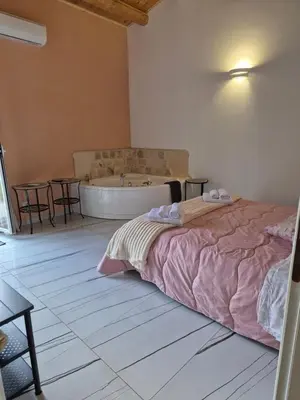 Letto o letti in una camera di Vallata San Leonardo