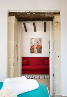 Letto o letti in una camera di Attico Roma