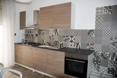 Cucina o angolo cottura di Casa Lucia