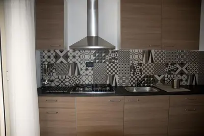 Cucina o angolo cottura di Casa Lucia