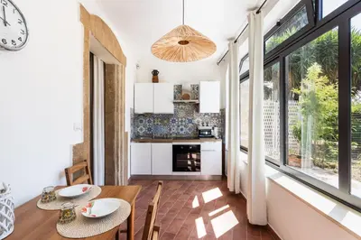 Cucina o angolo cottura di Alle Riserve Vendicari Country House