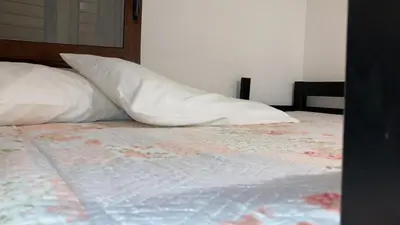 Letto o letti in una camera di Villa SAGA Fontane Bianche Siracusa