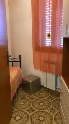 Letto o letti in una camera di Villa SAGA Fontane Bianche Siracusa