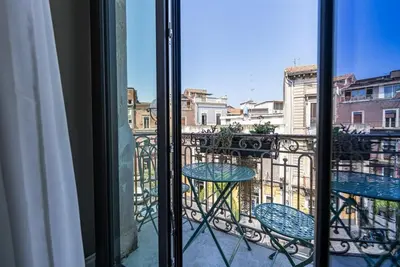 Balcone o terrazza di B&B Locanda della Vittoria