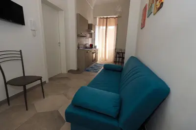 Area soggiorno di Casa Caruso Corso Garibaldi