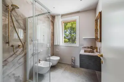 Bagno di 5E Villa Charme-Sea and Ortigia view-Whirlpool roof Terrace