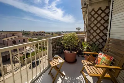 Balcone o terrazza di Casa Vacanza Germano