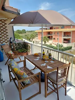 Balcone o terrazza di Casa Vacanza Germano
