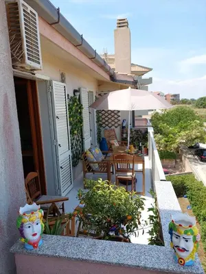 Balcone o terrazza di Casa Vacanza Germano