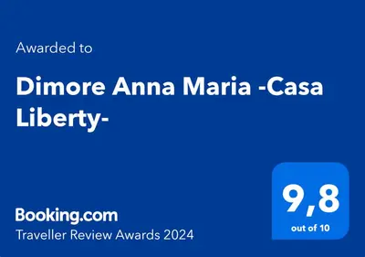 Certificato, attestato, insegna o altro documento esposto da Dimore Anna Maria -Casa Liberty-