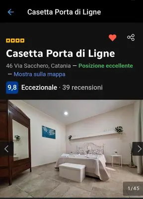 Planimetria di Casetta Porta di Ligne
