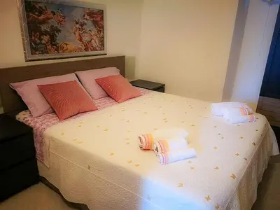 Letto o letti in una camera di La casetta di Ramona