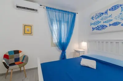 Letto o letti in una camera di Borgo Giulia